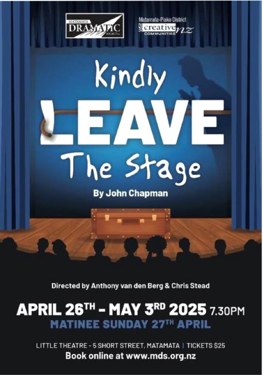 Kindly leave the stage